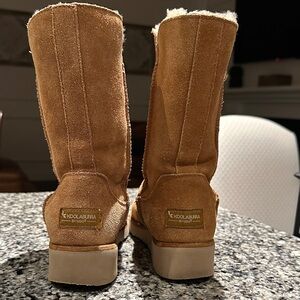 Koolaburra Tan Heeled Boots